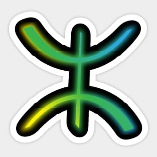 amazigh symbol Sticker